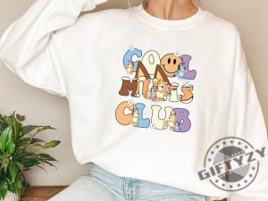 Bluey Cool Mom Club Shirt Bluey Chilli Heeler Tshirt Bluey Mom Hoodie In My Bluey Mom Era Sweatshirt Bluey Mum Gift giftyzy 4