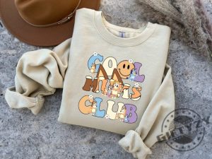 Bluey Cool Mom Club Shirt Bluey Chilli Heeler Tshirt Bluey Mom Hoodie In My Bluey Mom Era Sweatshirt Bluey Mum Gift giftyzy 6