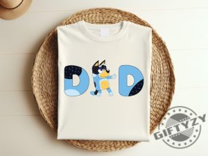 Bluey Cool Dad Club Shirt Bandit Cool Dad Club Tshirt Bluey Bandit Sweatshirt Dad Birthday Gift Rad Dad Bluey Hoodie Bluey Family Shirt giftyzy 3