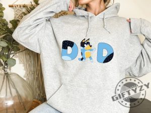 Bluey Cool Dad Club Shirt Bandit Cool Dad Club Tshirt Bluey Bandit Sweatshirt Dad Birthday Gift Rad Dad Bluey Hoodie Bluey Family Shirt giftyzy 5