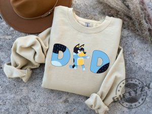 Bluey Cool Dad Club Shirt Bandit Cool Dad Club Tshirt Bluey Bandit Sweatshirt Dad Birthday Gift Rad Dad Bluey Hoodie Bluey Family Shirt giftyzy 6