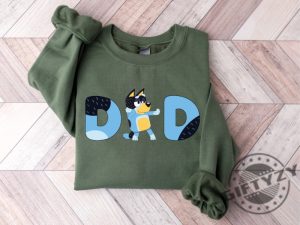 Bluey Cool Dad Club Shirt Bandit Cool Dad Club Tshirt Bluey Bandit Sweatshirt Dad Birthday Gift Rad Dad Bluey Hoodie Bluey Family Shirt giftyzy 7