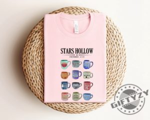 Stars Hollow Mugs Shirt Lukes Coffee Sweater Lukes Diner Hoodie Mugs Of Stars Hollow Annual Events Tshirt Trendy Shirt giftyzy 4