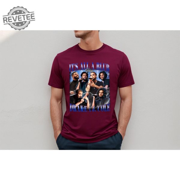 Drake J Cole Big As The What Tour 2024 Shirt Drake J Cole Its All Blur Tour Shirt Rap Music Tour Drake Fan Shirt J Cole Concert Shirt Unique revetee 6