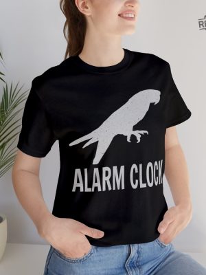 My Parrot Is My Alarm Clock Unisex Jersey Short Sleeve Tee Unique revetee 2