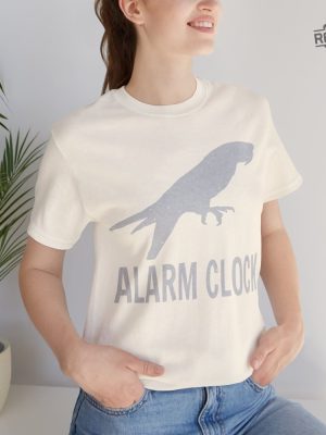 My Parrot Is My Alarm Clock Unisex Jersey Short Sleeve Tee Unique revetee 3