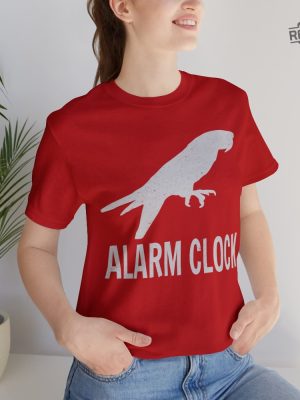 My Parrot Is My Alarm Clock Unisex Jersey Short Sleeve Tee Unique revetee 4