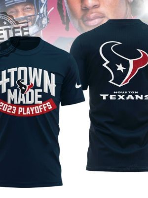 Texans H Town Made 2023 Playoffs 3D Hoodie Unique revetee 2 1