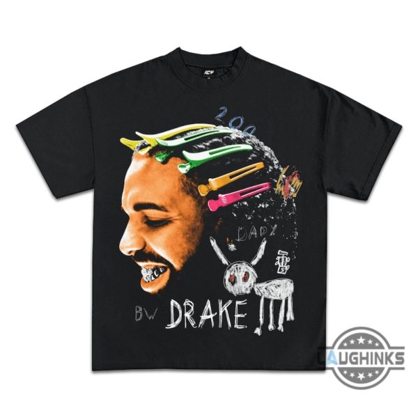 drake graphic tee shirt sweatshirt hoodie mens womens drake for all the dogs rapper tshirt concert merch hip hop drake tour 2024 shirts gift for fans laughinks 1