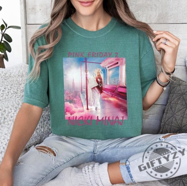 Nicki Minaj Fan Shirt Inspired Bootleg Tshirt Pink Friday Tribute Hoodie Starships Fly Sweatshirt Barbie Dreams Shirt giftyzy 2