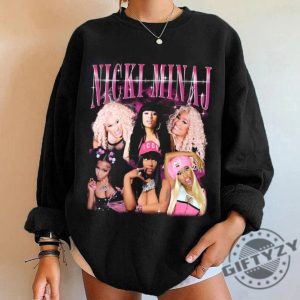 Nicki Minaj Shirt Nicki Minaj Fan Tshirt Nicki Minaj Hoodie Tour 2024 Sweatshirt Nicki Minaj Gift For Fan Rapper Homage Graphic Shirt giftyzy 3