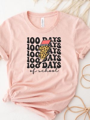 100 Days Of School Shirt School Shirt 100Th Day School Shirt School Shirt 100 Days Celebration Teacher Shirt Teacher 100 Days Shirt Unique revetee 2