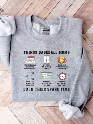 Funny Baseball Sweatshirt Baseball Team Mom Shirt Baseball Hoodie Funny Baseball Mom Sweater Baseball Mom Hoodie Baseball Mom Gift Unique revetee 3 2