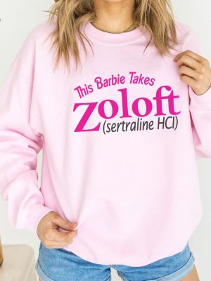 Zoloft Sertraline Hcl Shirt Zoloft Shirt Pharma Sweatshirt Group Shirt Funny Pharma Shirt Unique revetee 3