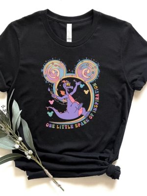 One Little Spark Of Inspiration Figment Dragon Customized Personalized Sweatshirts Shirt Hoodies Gifts For Friends Gifts For Family Unique revetee 2