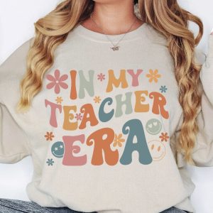 In My Teacher Era Shirt Funny Teacher Shirt New Teacher Shirt Future Teacher Shirt Teachers Month Shirt School Shirt Teacher Gifts Unique revetee 3