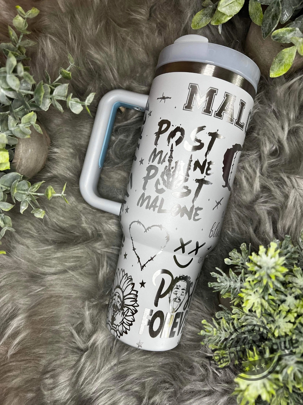 Post Malone Stanley Tumbler Post Malone Stanley Cup Gift For Fan Men And Women