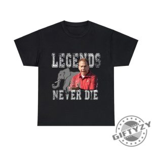 Legends Never Die Nick Saban Shirt Nick Saban Alabama Football Sweatshirt Nick Saban Hoodie Alabama Football Tshirt Trendy Shirt giftyzy 3