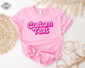 Custom Name Doll Baby Girl Birthday Shirt School Teacher Party Shirt Custom Bride Babie Girls Shirt Custom Doll Birthday Gift Mama Mini Unique revetee 3