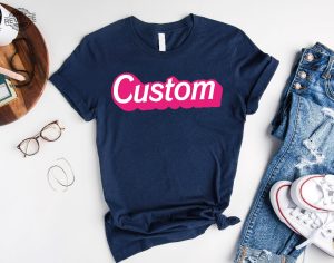 Custom Doll Baby Girl Birthday Shirt Custom Party Girls Shirt For Besties Personalized Birthday Party Shirt Custom Birthday Gift Unique revetee 6