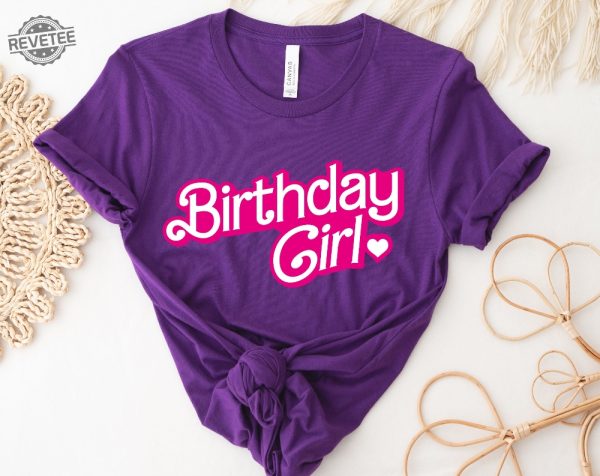 Birthday Girl Birthday Party Group Shirts Birthday Squad Group Photo Shirts Women Birthday Squad Shirts Unique revetee 7