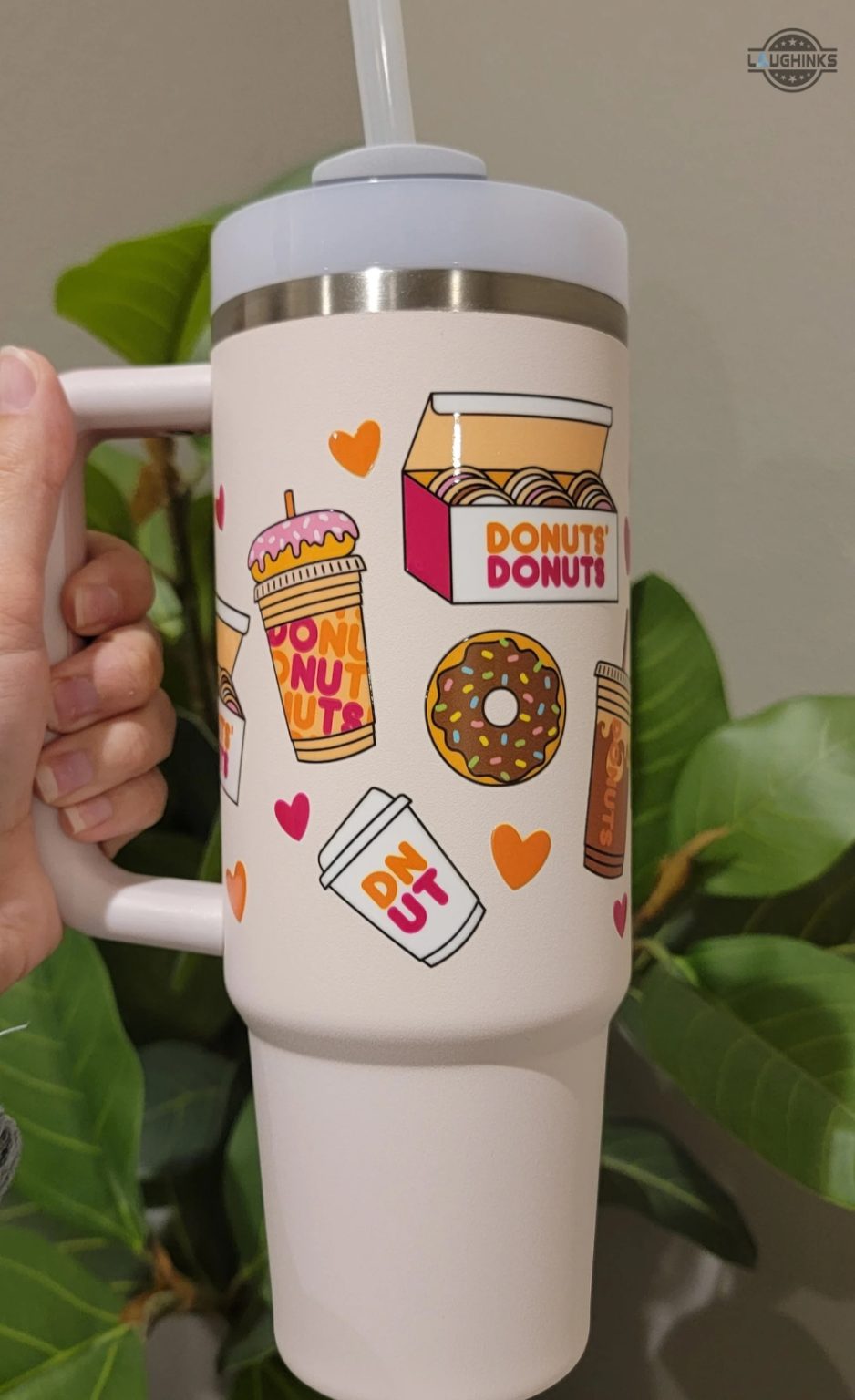 Dunkin Valentines Cup 40 Oz Dunkin Donuts Cfa Fan Stanley Tumbler Dupe