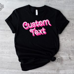 Custom Text Doll Shirt Birthday Party Shirt Girls Birthday Shirt Doll Shirt Girls Birthday Gift Trending Shirts Unique revetee 6