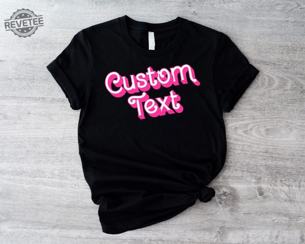 Custom Text Doll Shirt Birthday Party Shirt Girls Birthday Shirt Doll Shirt Girls Birthday Gift Trending Shirts Unique revetee 6
