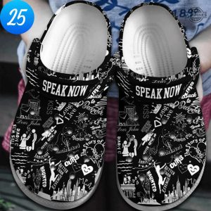 taylor swift crocs personalized the eras tour clogs shoes swiftie custom name slippers mens womens gift for fan 1989 lover red reputation folklore evermore laughinks 18