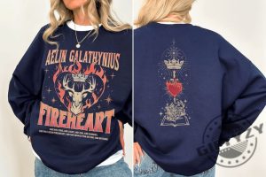 Throne Of Glass Fan Shirt Aelin Galathynius Sweatshirt Fireheart Aelin Hoodie Kingsflame The Thirteen Tshirt Gift For Book Lover Bookish Shirt giftyzy 7