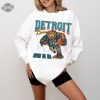 Detroit Football Sweatshirt Lions Football Crewneck Bootleg Detroit Football Shirt Detroit Sports Sweatshirt Detroit Football Shirt Unique revetee 1