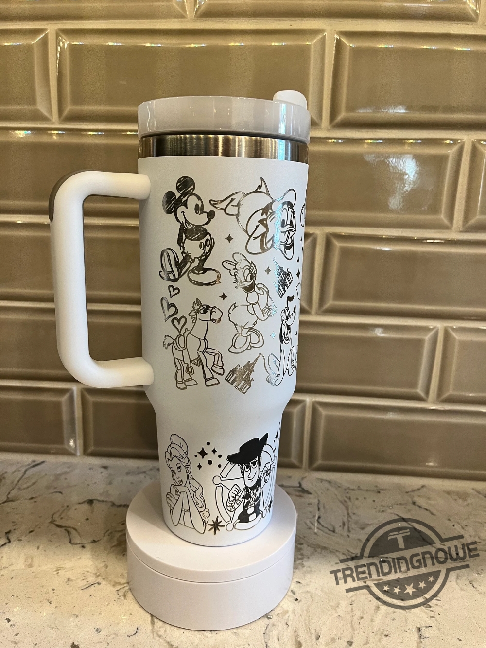 Disney Character Stanley Cup Stainless Steel Tumbler Disney Stanley Tumbler Valentines Day Gift