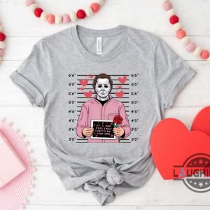 michael myers shirt sweatshirt hoodie mens womens funny halloween x valentines day gift for horror movies lovers if i had feelings they would be for you laughinks 4