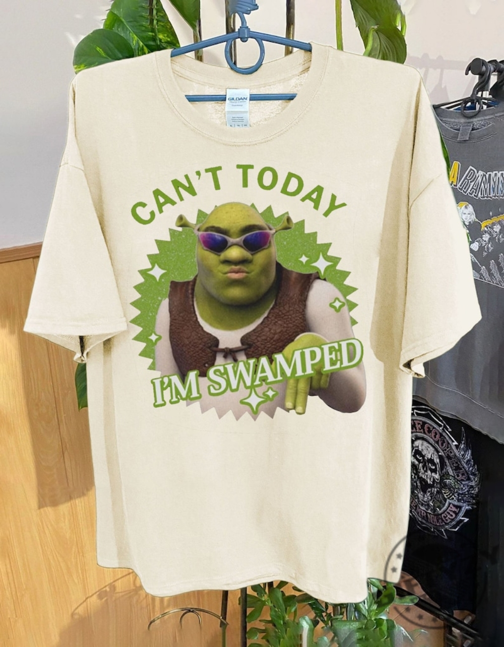 Vintage Cant Today Im Swamped Barbi Shirt Disney Fiona Princess Sweatshirt Shrek And Fiona Tshirt Funny Shrek Hoodie Trending Shirt