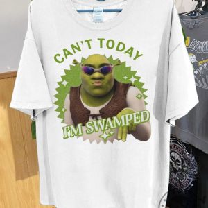 Vintage Cant Today Im Swamped Barbi Shirt Disney Fiona Princess Sweatshirt Shrek And Fiona Tshirt Funny Shrek Hoodie Trending Shirt giftyzy 3