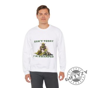 Cant Today Im Swamped Shrek Unisex Trending Shirt giftyzy 4