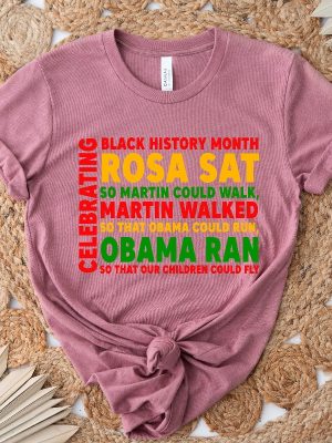 Celebrating Black History Month Shirt Black Lives Matter T Shirt Juneteenth Shirt Human Rights Shirt Mlk Day Tee African American Unique revetee 3