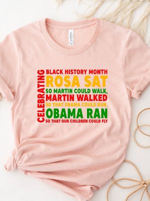 Celebrating Black History Month Shirt Black Lives Matter T Shirt Juneteenth Shirt Human Rights Shirt Mlk Day Tee African American Unique revetee 6