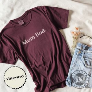 Mom Bod Shirt Funny Mama Sweatshirt Gift Idea For Mother Hoodie Graphic Tshirt Humor Postpartum New Mom Mothers Day Friend Gym Shirt giftyzy 9
