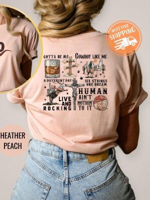 Vintage Cody Johnson Shirt Cody Johnson New Album Merch The Leather Tour 2024 Cody Country Music Tour 2024 Cojo Sweatshirt Unique revetee 3