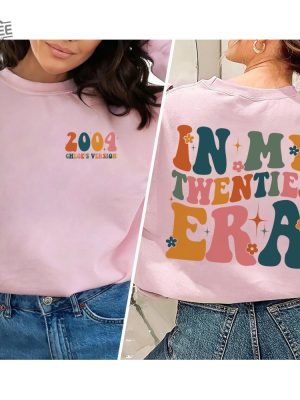 In My Twenties Era Shirt 20Th Birthday Shirt Twentieth Birthday Personalized Birthday Shirt 20Th Birthday Gift Custom Birthday Shirt Unique revetee 2