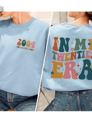 In My Twenties Era Shirt 20Th Birthday Shirt Twentieth Birthday Personalized Birthday Shirt 20Th Birthday Gift Custom Birthday Shirt Unique revetee 3