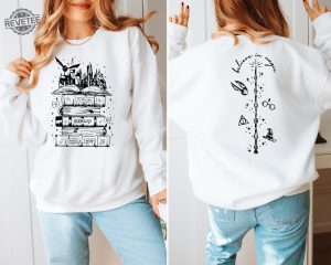 Wizard Castle Book Sweatshirt Wizard School Bookworm Gift T Shirt Bookish Reading Magic Books Tee Hp T Shirt Pottery Gifts For Women Fans Unique revetee 2