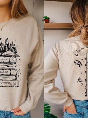 Wizard Castle Book Sweatshirt Wizard School Bookworm Gift T Shirt Bookish Reading Magic Books Tee Hp T Shirt Pottery Gifts For Women Fans Unique revetee 3