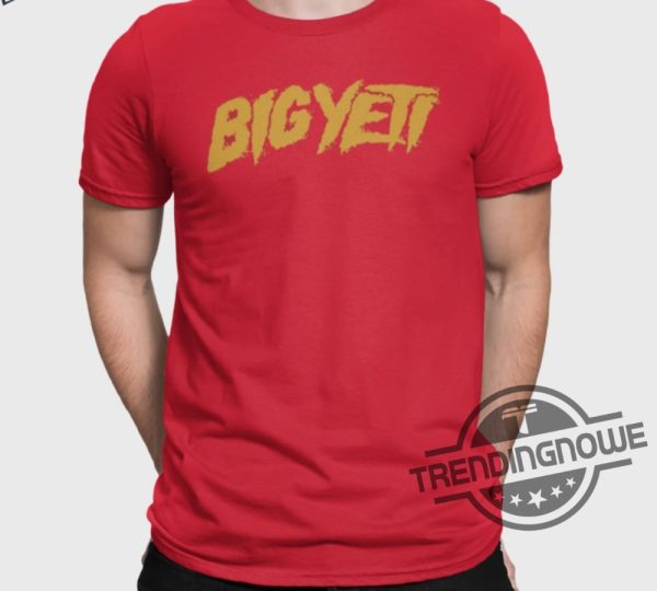 Big Yeti Shirt Jason Kelce Big Yeti Shirt Chiefs Vs Bills Game Jason Kelce T Shirt Sweatshirt Hoodie Gift For Men Women trendingnowe 1