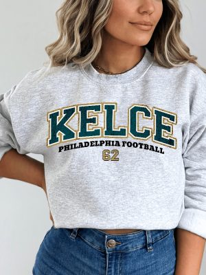 Vintage Philadelphia Football Crewneck Jason Kelce Shirt Off Jason Kelce No Shirt Jason Kelce Shirt Philadelphia Football Sweatshirt Unique revetee 2