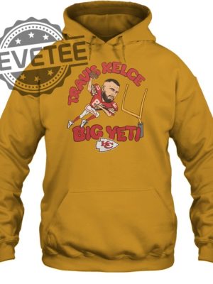 Chiefs Travis Kelce Big Yeti Unisex T Shirt Big Yeti Kelce Travis Kelce Big Yeti Shirt Big Yeti Travis Kelce Jason Kelce Big Yeti Unique revetee 3