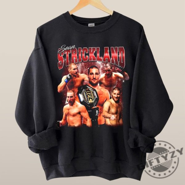 Sean Strickland Vintage 90S Graphic Bootleg Shirt Sean Strickland Sweatshirt American Mixed Martial Artist Hoodie Unisex Tshirt Ufc Shirt giftyzy 4