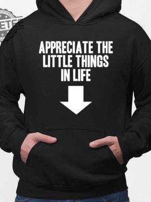 Appreciate The Little Things In Life Shirt Appreciate The Little Things In Life Hoodie Sweatshirt Long Sleeve Shirt Unique revetee 2