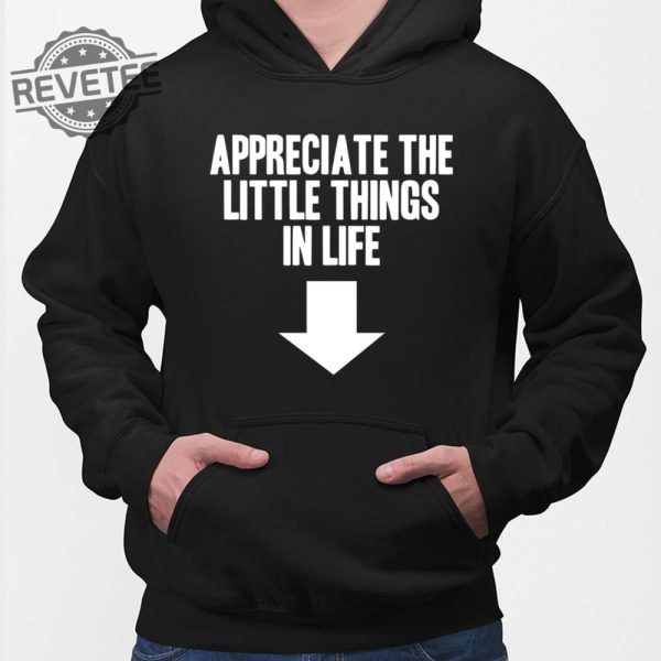 Appreciate The Little Things In Life Shirt Appreciate The Little Things In Life Hoodie Sweatshirt Long Sleeve Shirt Unique revetee 2